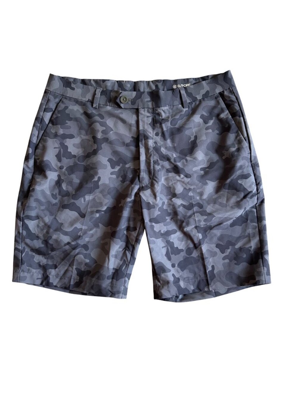 G/Fore Men's Sz 36 Gray Camouflage Maverick Hybrid Golf Shorts